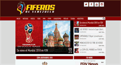Desktop Screenshot of fiferosdevenezuela.com